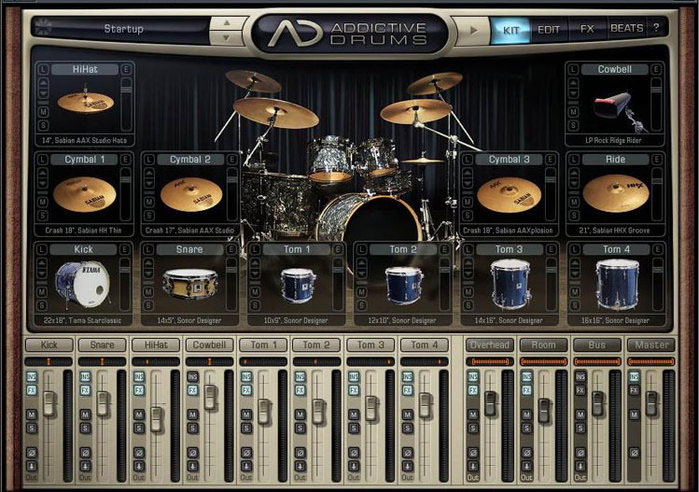  - VST- Addictive Drums
